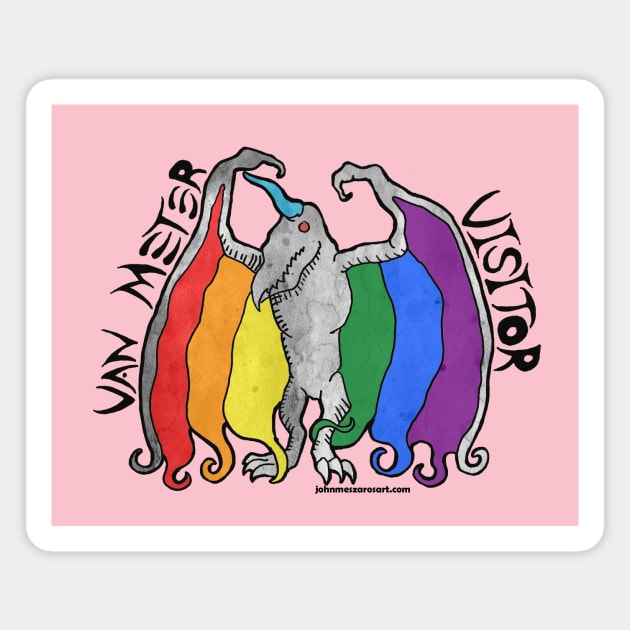 Van Meter Visitor LGBT Pride Magnet by NocturnalSea